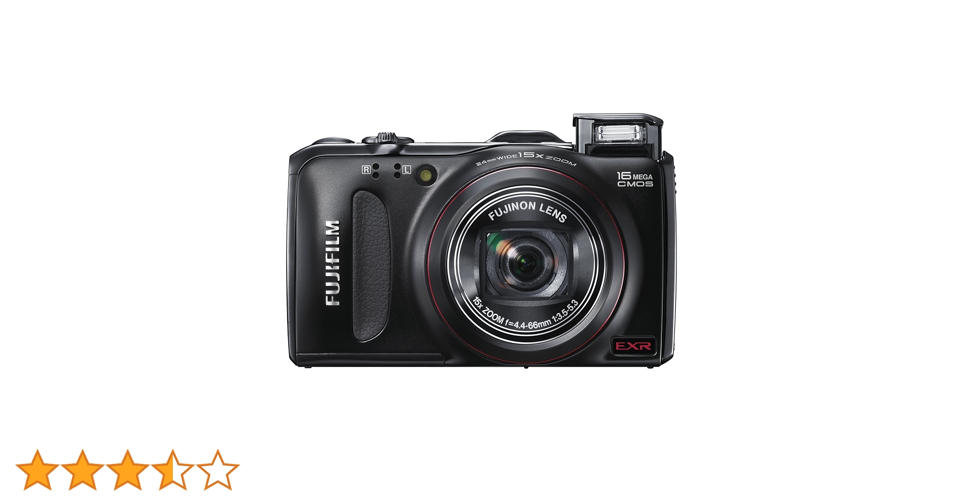 【準美品】Fujifilm FinePix F550EXR 黒（SDカード付） 中古】FUJIFILM 富士フイルム FINEPIX F550EXR ブラック